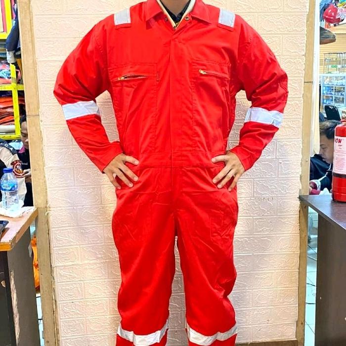 Wearpack Terusan Nomex lllA / Baju Pertamina Merah Berkualitas