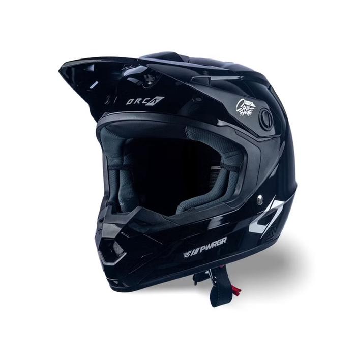HELM CROSS ORCA TYPE ATOM BLACK OUT ORIGINAL VORTEX UKURAN M-XL