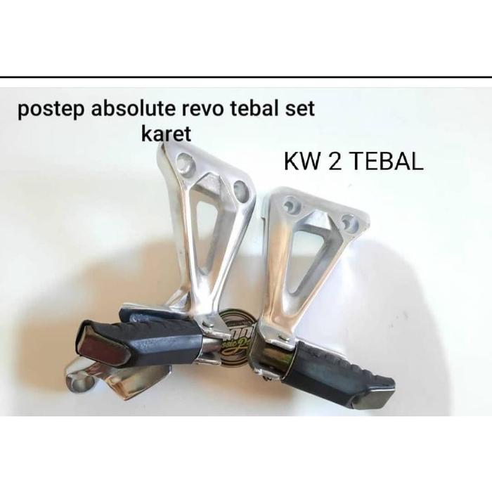 Terlaris power step belakang Honda revo 1 set kiri kanan/step belakang Revo/step gantung