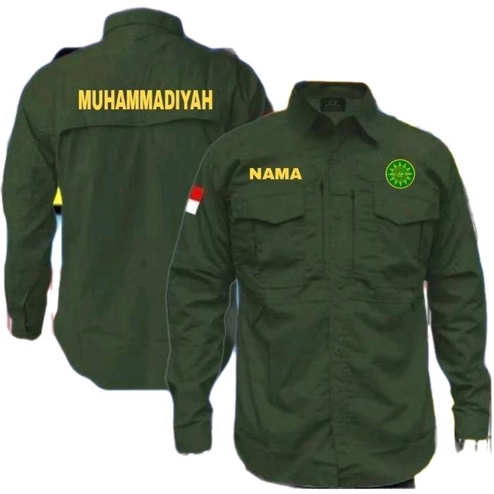 kemeja tactical Muhammadiyah baju tactical Muhammadiyah kemeja Muhammadiyah baju Muhammadiyah seraga