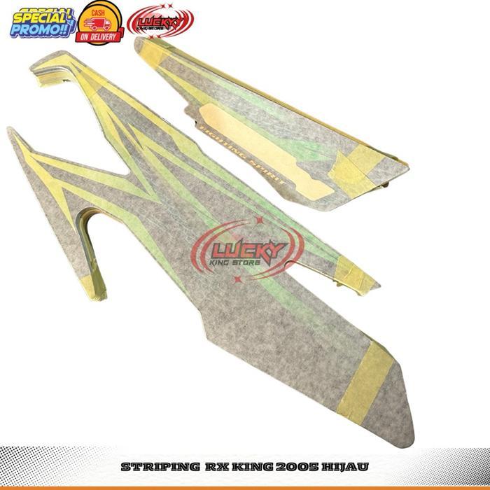 STRIPING RX KING 2005 HIJAU LOSPACK [NTS]