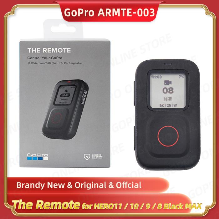 GoPro The Remote for HERO 11 / 10 / 9 / 8 Black and MAX Waterproof Up