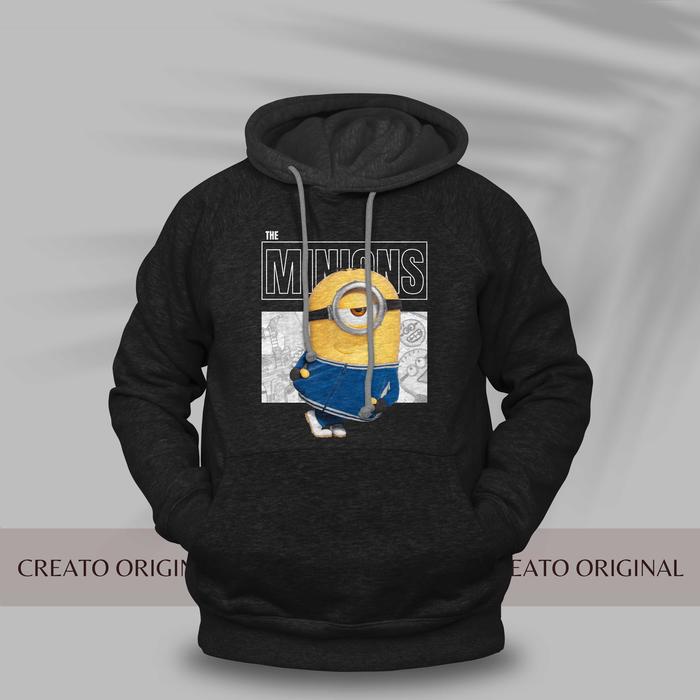 Sweater Hoodie Creato Original "Minion" untuk Pria / Wanita