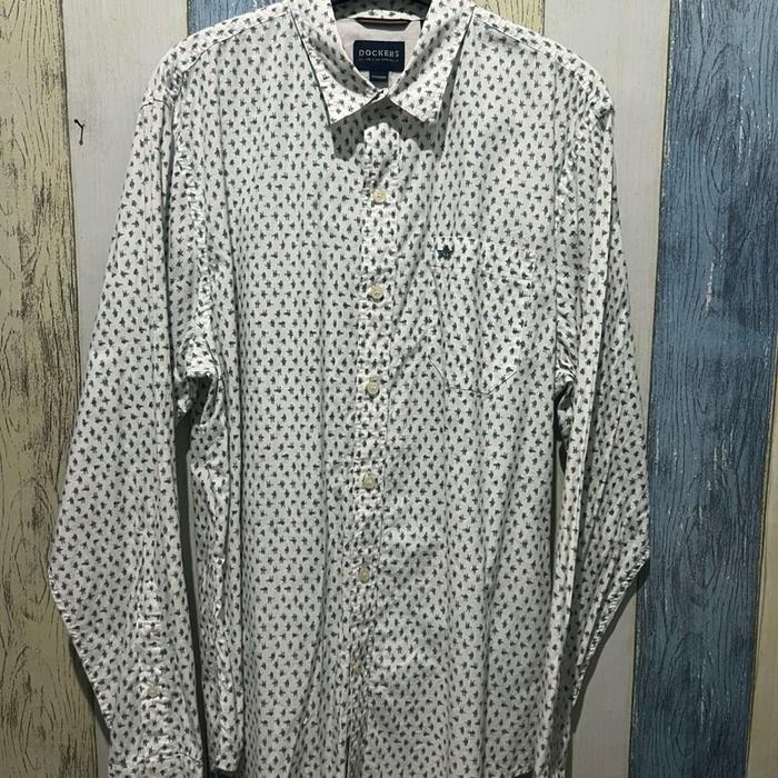 Kemeja Dockers Motif Second