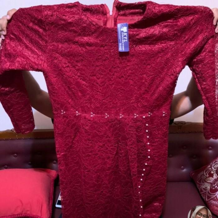 Kebaya Tunik Atasan Brukat Kondangan Amora