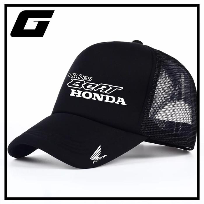 TOPI HONDA all new BEAT/ TOPI JARING HONDA BEAT / TOPI TRUCKER HONDA BEAT BISA COD
