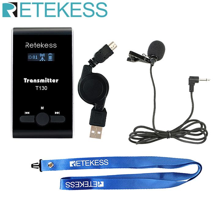 Retekess T130 Tour Guide Transmitter For Wireless Tour Guide System