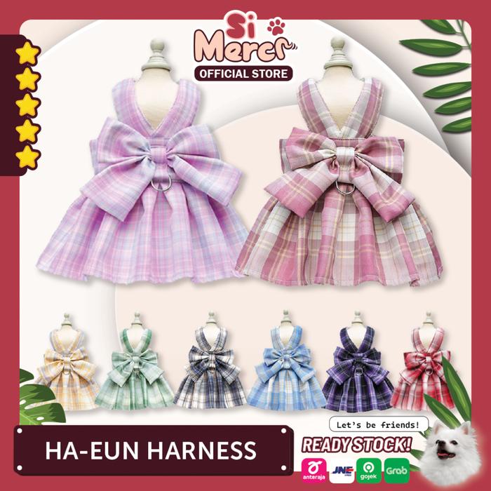 Baju Anjing Kucing Korea / Tali Anjing / Baju Anjing / Harness Baju Anjing Kucing/ Harness Premium A