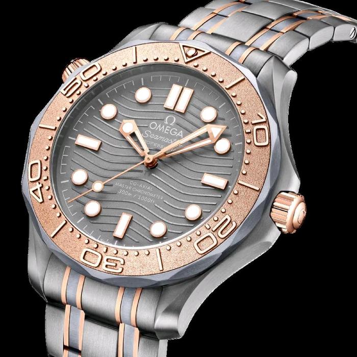 Jam tangan Omega Automatic Swiss Seamaster Diver Titanium Limited Edition fullset