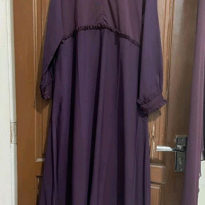 1 Set Mahira (tanpa cadar) Gamis Muslim Wanita