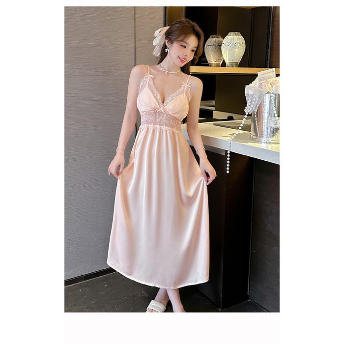Vee-kimono sutera long dress 92319 set 2 pcs/kimono set/lingerie set