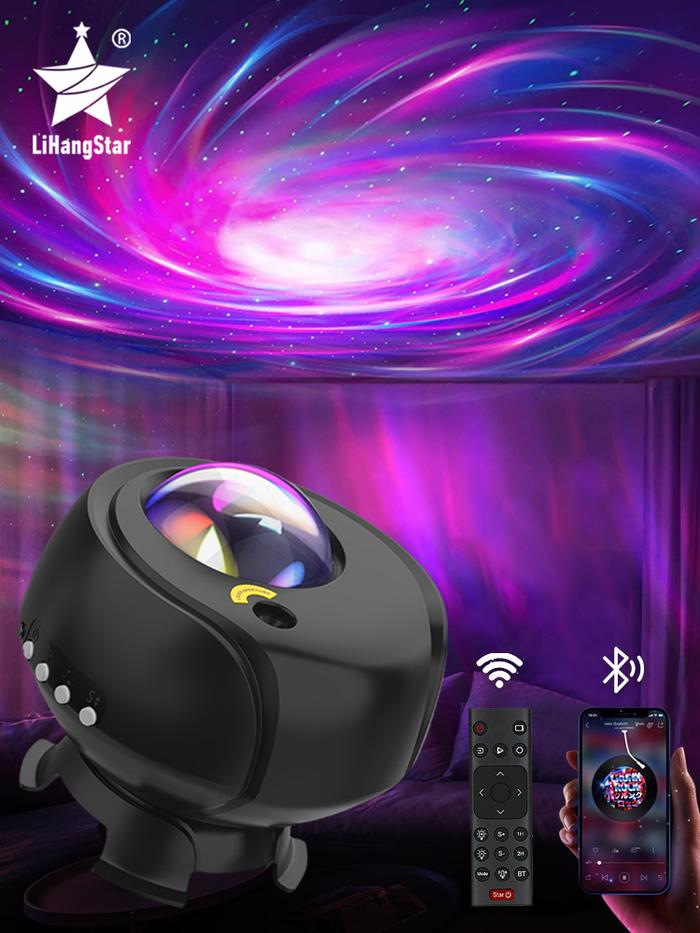 LED Galaxy Projector Bluetooth Music Starlight Aurora Projector