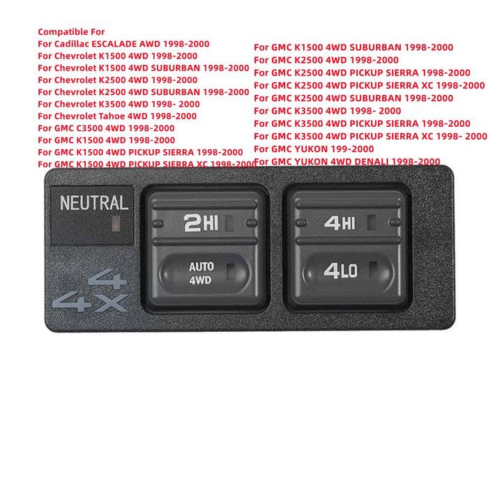 Car Drive Switch Transfer Selector Switch For Chevrolet K1500 4WD