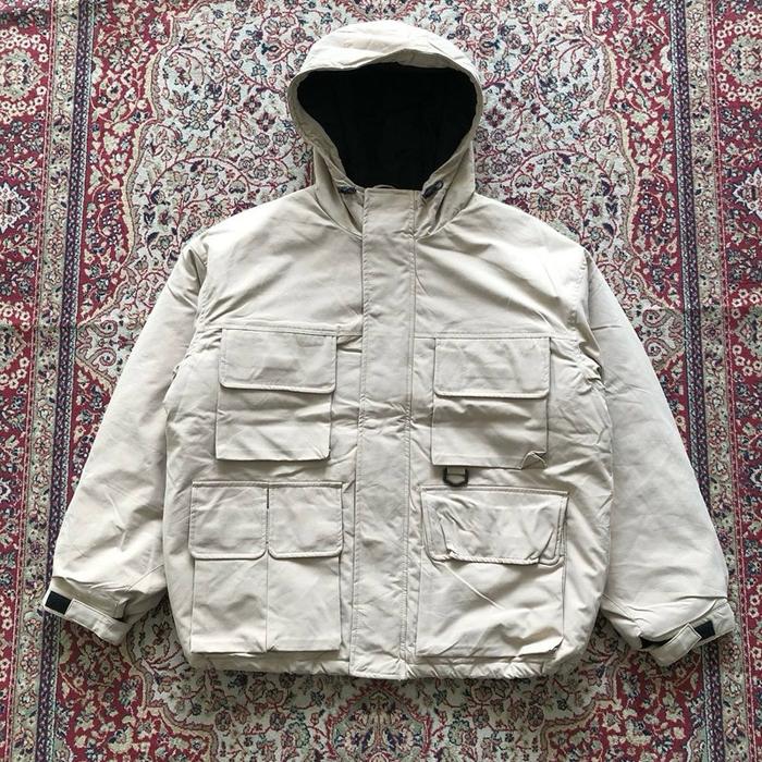 Jaket Gu utility multipocket warm padded jacket Vintage Military utility mutipocket winter jacket i6