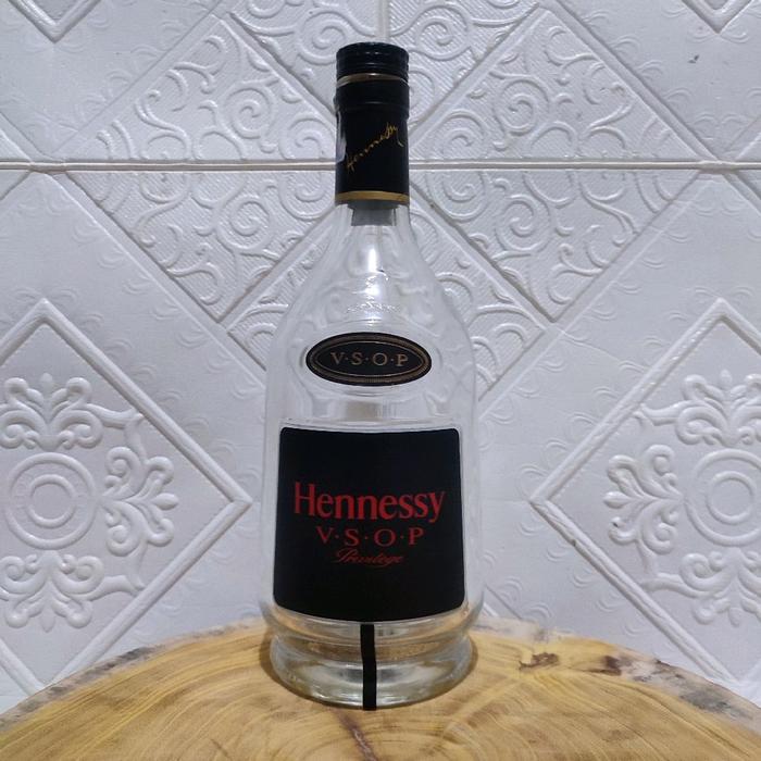 Koleksi botol bekas_HNSY vsop LED LAMPU