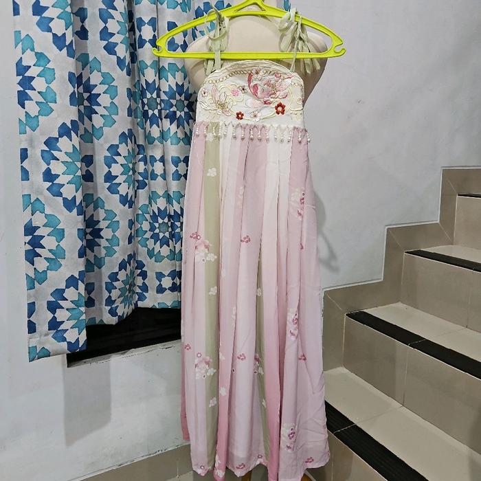 Preloved Hanbok Anak Pink uk. 7-8 th