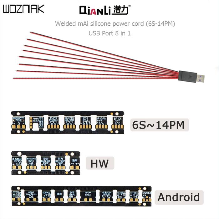 Qianli mAi Boot Power Cable For iPhone 6~14 Pro Max/Android Phone
