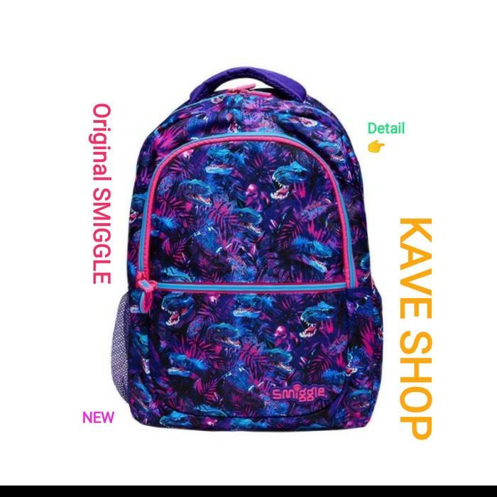 BOOM SALE SMIGGLE Backpack Dinosaur Roar - ORI SMIGGLE - NEW - TAS SMIGGLE