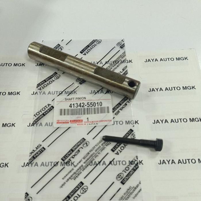 Pen Gardan Atau SHAFT PINION + Baut Toyota Hartop 2F fJ40 BJ40