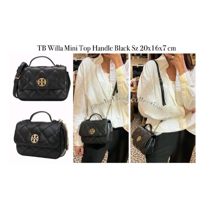 TB Willa Mini Top Handle Black