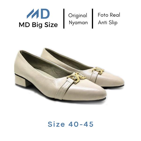 Sepatu Pantofel Wanita Formal Ukuran Jumbo 40-41-42-43-44-45 | MD 188
