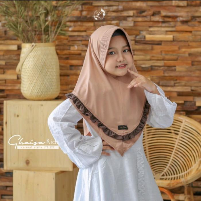 Jilbab Latisza Ghaisa kid's/Jilbab Latisza anak