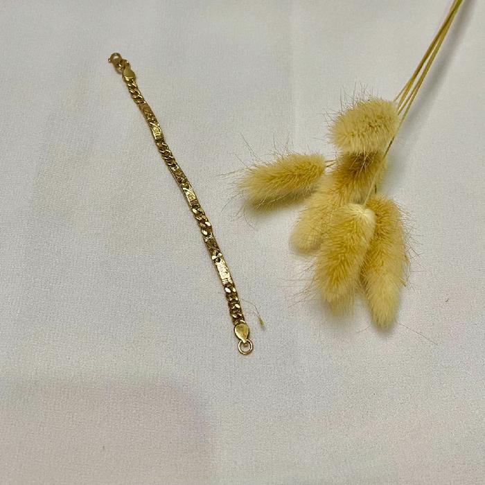 swasa gelang rantai plat anak