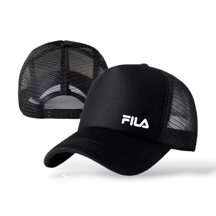 TOPI JARING FILA//TOPI HAT TRUCKER