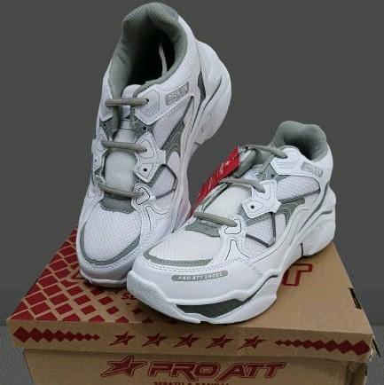 Sepatu sneakers sekolah casual wanita PRO ATT LJX 22, sepatu running jogging senam