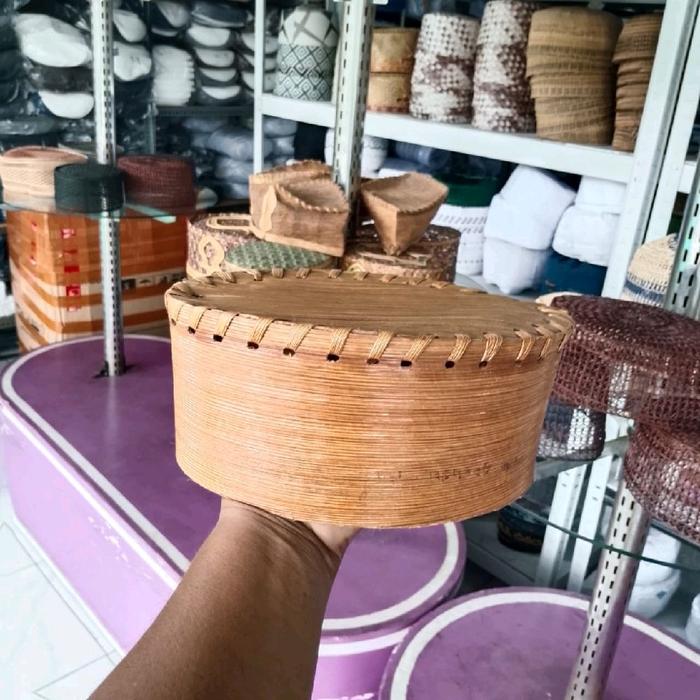 Peci Kulit Kayu Original kopyah unik #Kopiah#Songkok#busanamuslim