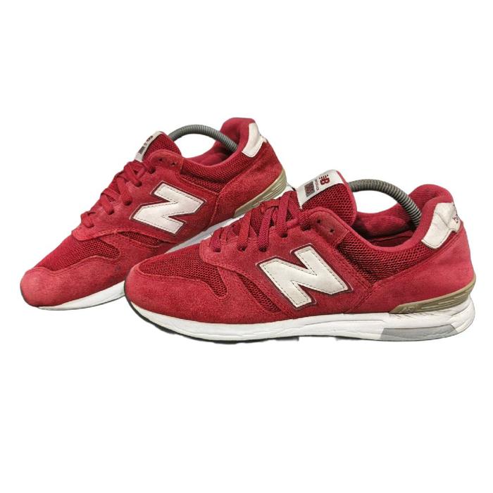 SEPATU SECOND_NB 565 CASUAL RED - 42.5