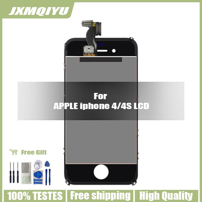 AAA Quality LCD Display for iPhone 4 4S Touch Digitizer Front Panel
