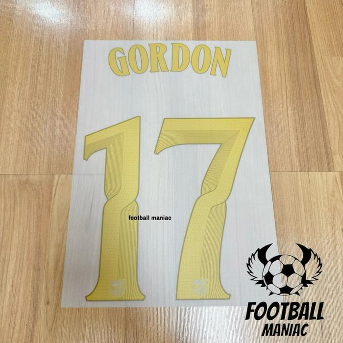 Nameset Original Barcelona Home 2026/2027 Gordon #17