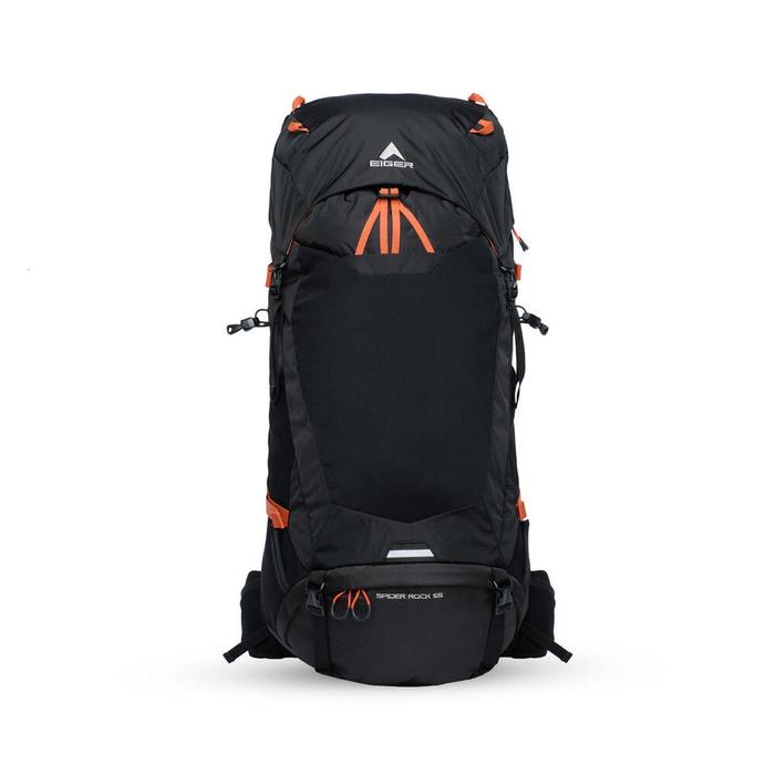EIGER Tas Carrier Spider Rock 55L Tas Gunung  backsystem Aerovoid V Carrier Outdoor