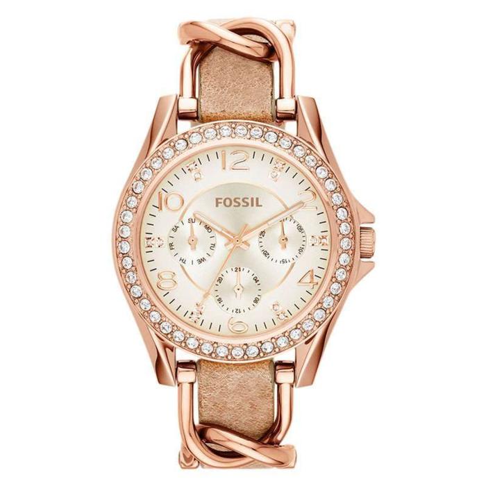 [BUNDLING SALE] Jam Tangan Wanita ES3466 Original Tali Kulit Original Garansi 2 Tahun / jam tangan w