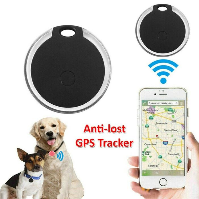 Pelacak Lokasi GPS Anjing Kucing Mini Pelacak Perangkat Antihilang