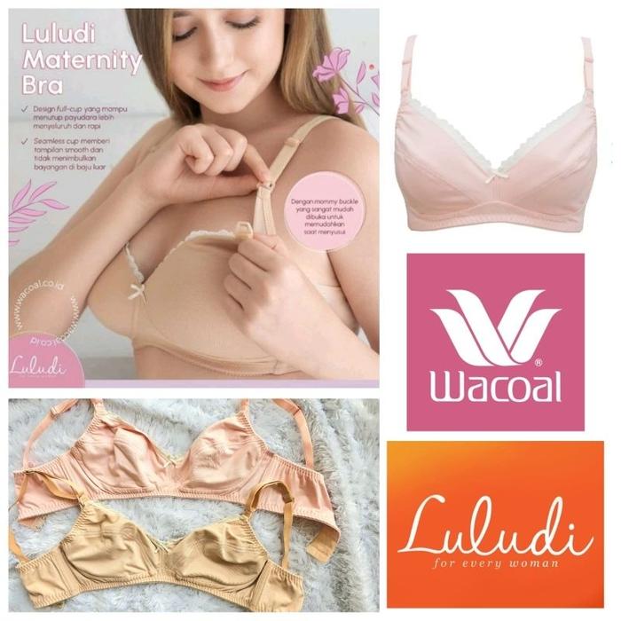 ANSRI 48 ID BRA MATERNITY LULUDI by WACOAL TANPA KAWAT TANPA BUSA K32 LB 8005 R1 MENYUSUI BUSUI KATU