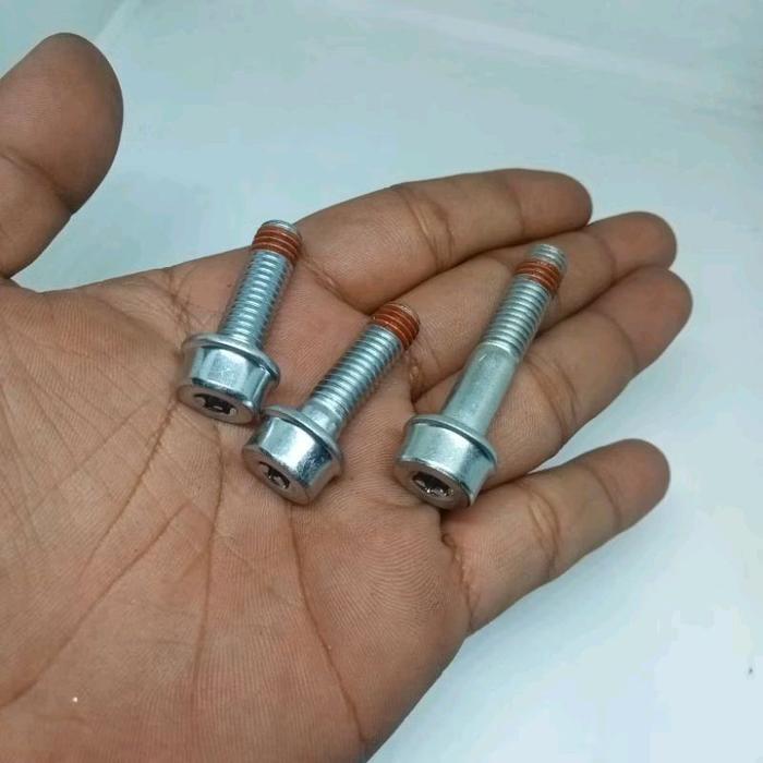 Honda Baut 12 L Bintang Kaliper Cakram Rem Depan Belakang M8X25 M8X28 M8X40 Panjang 25cm 28cm 4cm