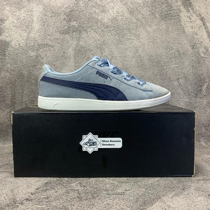 Sepatu Second Casual Puma blue Size 39 insole 25 cm Original Guarantee 100%