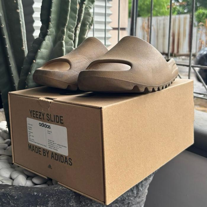Adidas Sandal Yeezy Slide Ochre Original