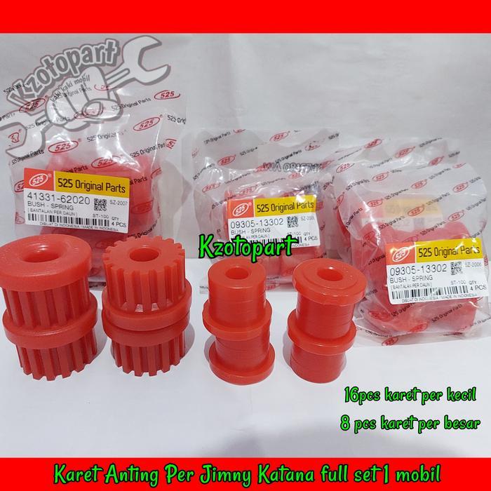 KARET ANTING PER BOSH BUSHING ANTING PER DAUN JIMNY KATANA SJ410 1 SET