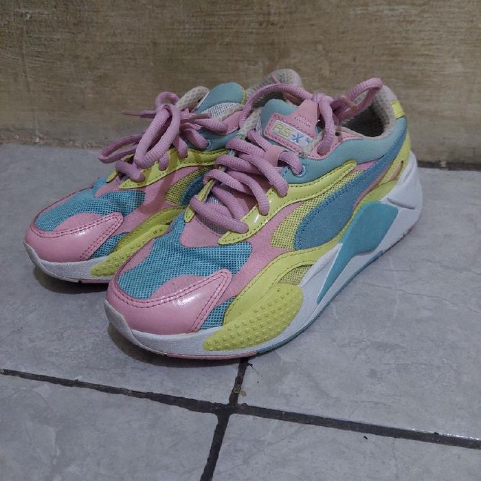 Puma RS-X3 Plastic Pack Gulf Stream Sunny Lime’ 371569-05 Original