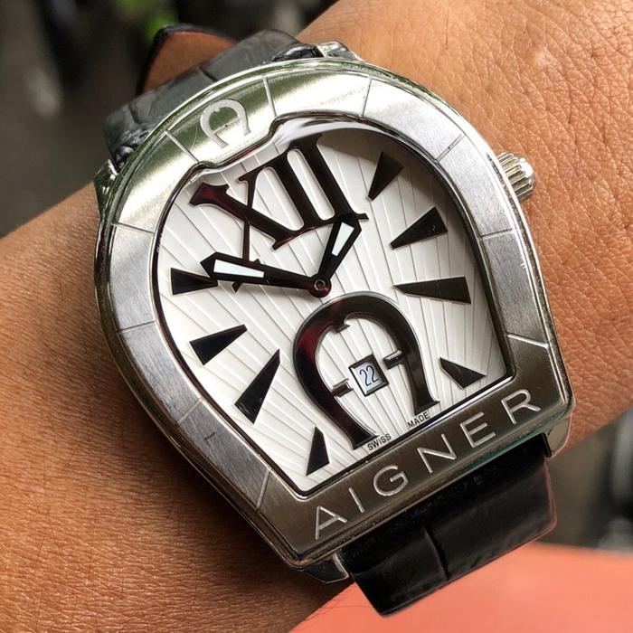 Aigner Verona Quartz Date A48000 Dim 38mm