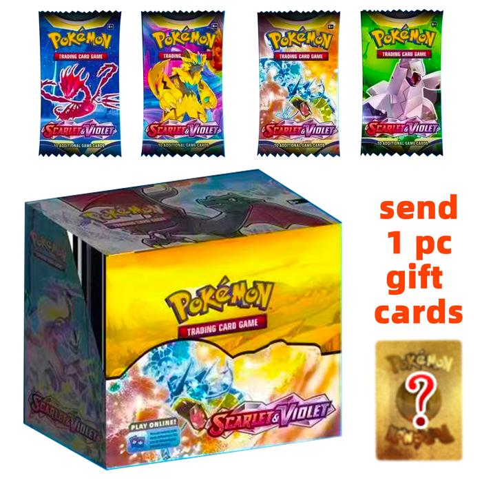 360pcs Pokemon Cards Yellow Pokemon TCG Scarlet Violet Booster