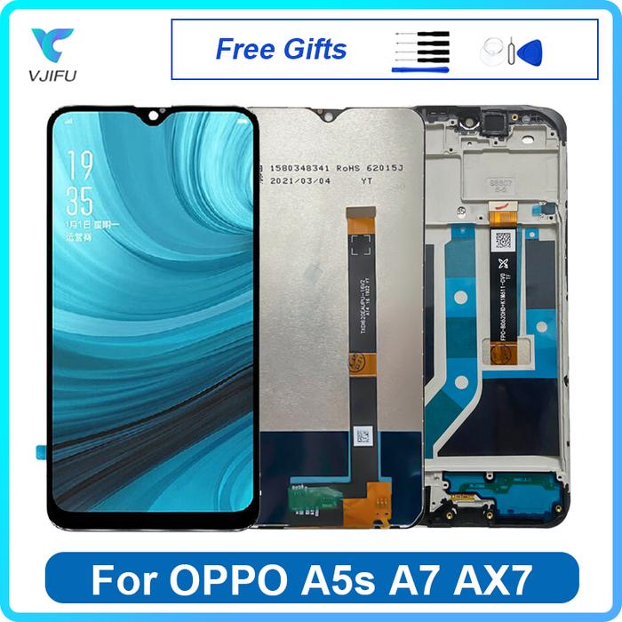 6.2" Original LCD For OPPO A5S AX5s Display A7 AX7 Screen Touch