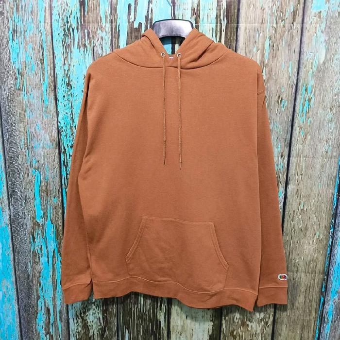 Jaket Hoodie Pria/Wanita FRUIT OF THE LOOM Size XL Tebal hangat