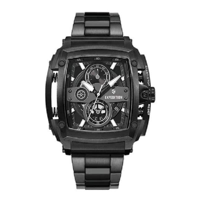 Jam Tangan Pria Expedition 3008 EXP 3008 / E 3008 / E3008 Rantai Original Garansi Resmi 1 Tahun