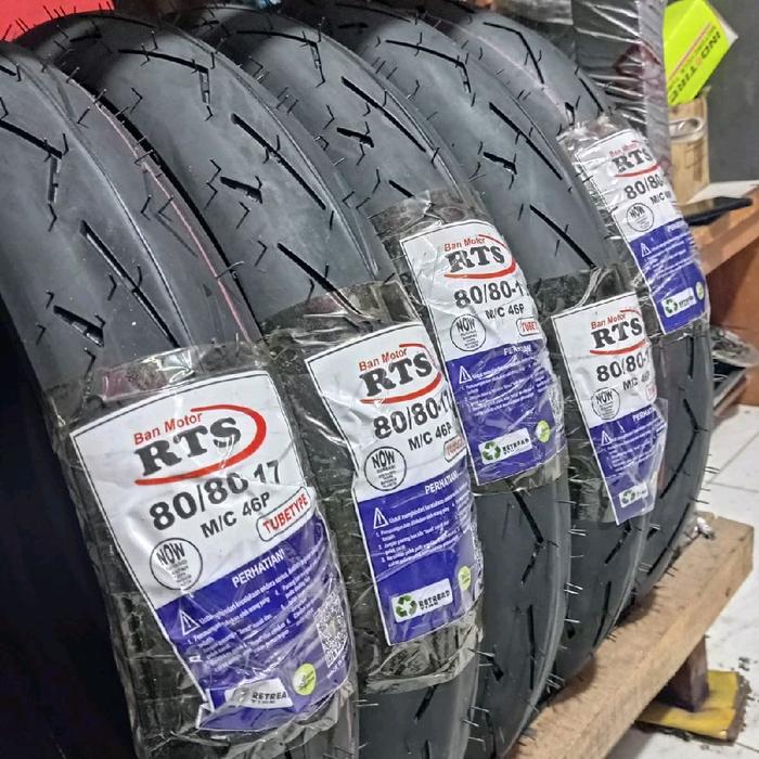 Ban Donat Murah RTS 80/80-17 MIC 46P untuk Motor - Murah BerKualitas Revo- Supra- Honda win - Motorc