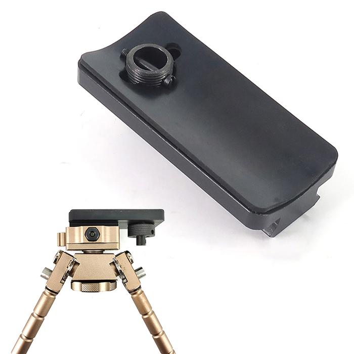 Terlaris, 1 Buah Dudukan Adaptor Bipod dengan Aksesori Berburu Dasar