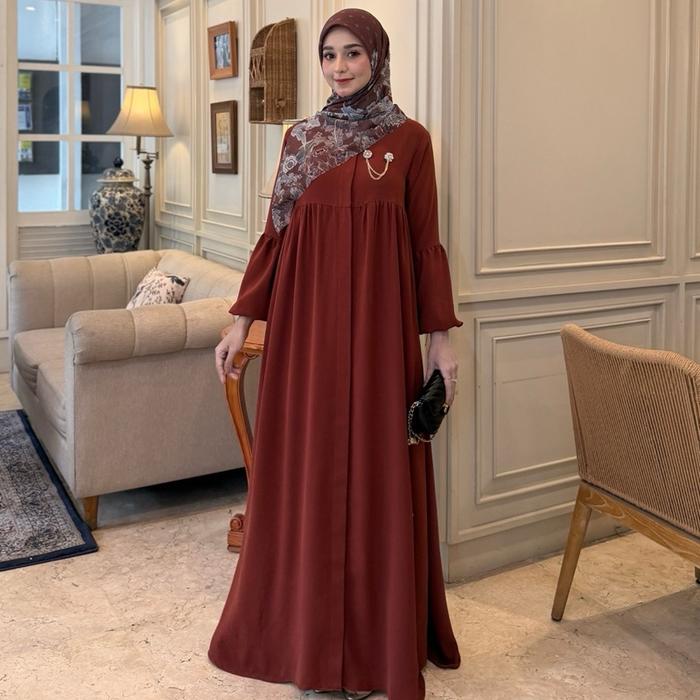 Namara Dress by Nadeea.id_ Basic Simple Nyaman Elegan